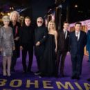 Genevieve Potgieter and other celebrities attend the World Premiere of 'Bohemian Rhapsody' at The SSE Arena, Wembley, on October 23, 2018 in London, England