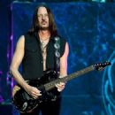 Guitarist Reb Beach of Whitesnake performs at The Joint inside the Hard Rock Hotel & Casino as the band tours in support of 