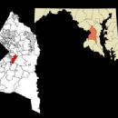 Census-designated places in Prince George's County, Maryland