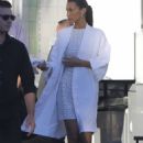 Bella Hadid &#8211; Behind the scenes at her commercial shoot in Malibu