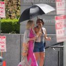 Margot Robbie – Heads to the Barbie set in Los Angeles