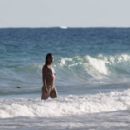 Michelle Rodriguez – In a bikini in Tulum