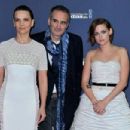 Juliette Binoche, Olivier Assayas and Kristen Stewart - La nuit des Césars (2015)