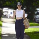 Willa Holland &#8211; With coffee out in Los Angeles