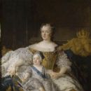 The queen and the Dauphin