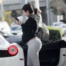Bhad Bhabie – Seen showcasing a new hairstyle while out in Los Angeles