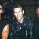 Jay Tavare, Jean Claude Van Damme and Grand L. Bush at a 