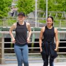 Carey Mulligan – Jogging in Manhattan’s Hudson River Park - 454 x 682