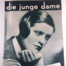 Sybille Schmitz - Die Junge Dame Magazine Cover [Germany] (29 September 1935)