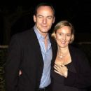 Emma Hewitt and Jason Isaacs
