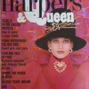 Simonetta Gianfelici - Harpers & Queen Magazine Cover [United Kingdom] (October 1987)