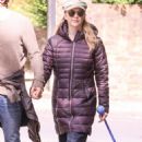 Natalie Dormer and her boyfriend David Oakes – Takes her dog Indy for a walk in Richmond Park - 454 x 713