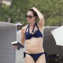 Samantha Cameron in Bikini on Miami Beach - 454 x 552