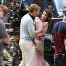 Kristin Davis – On set ‘And Just Like That’ at The Astor House in New York