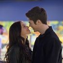 Grant Gustin and Malese Jow