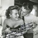 Terry Moore and Tab Hunter