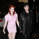 Esmé Bianco and Marilyn Manson in West Hollywood on May 25, 2011 - 396 x 594