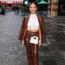 April Banbury – Seen arriving for Meg 2: The Trench Special Fan Screening in London - 454 x 621