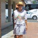 Minnie Driver out in Beverly Hills