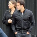 Kelly Brook and Jeremy Parisi Out in Paris