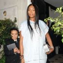 Naomi Campbell Arrives at Burberry Spring/Summer 2023 Aftershow Party in London
