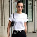 Bella Hadid – Shares a message about peace in New York City