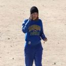 Cara Delevingne – Seen at the dog park in Los Angeles