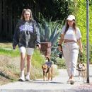 Jessica Hart – Takes a walk with a friend in Los Feliz - 454 x 324