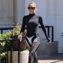 Khloé Kardashian- Pictured at Il Fornaio Italian restaurant in Woodland Hills