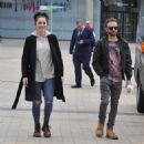 Julia Goulding at the Dock10 bar on Mediacity in Manchester - 454 x 454