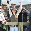 Geri Horner – Point to Point races in Buckinghamshire on Easter Saturday - 454 x 768