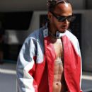 Ab-baring Lewis Hamilton is dripping in jewellery after backing down on promise to boycott the Miami Grand Prix over piercings clash with F1 boss - 454 x 681