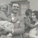 ZaSu and the family: Her first husband Tom Gallery with their birth-daughter, and ZaSu holding their adopted son, who’s mother was ZaSu’s friend: the silent film star Barbara La Marr