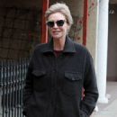 Jane Lynch – On a walk in Studio City - 454 x 655