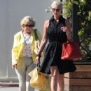'Jenny's Wedding' actress Katherine Heigl and her mom Nancy spotted out for lunch at the Granville Cafe in Studio City, California on August 7, 2015