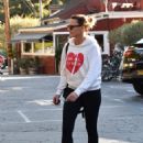 Robin Wright in Black Tights – Out in Santa Monica