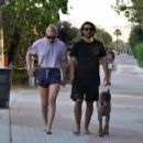Lindsey Vonn – Seen with her new boyfriend Diego Osorio in Miami Beach - 454 x 357