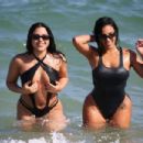 Chaney Jones – With Aliana Mawla hits the beach in Miami - 454 x 303