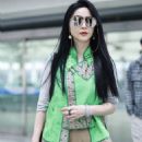 Fan Bingbing – Spotted at the airport in Beijing – China - 454 x 681