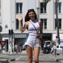 Lavinia Postolache – Takes a stroll through streets of Cannes - 454 x 681