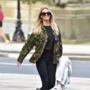 Christine McGuinness – Dons a camo jacket while out in Liverpool - 454 x 614