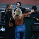 Meadow Walker – Seen with friends at Lure Fishbar in New York - 454 x 681
