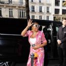 Taraji P. Henson – Arrives at her Hotel in Paris during Fashion Week - 454 x 681
