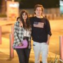Taylor Hill walk with her boyfriend in West Hollywood