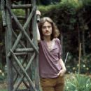 John Paul Jones poses in the garden of his home in Hertfordshire, England on 25 July, 1970 - 454 x 450