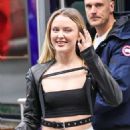 Zara Larsson – Wearing denim at Capital Radio in London - 454 x 569
