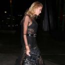 Stella Maxwell at Elton John concert at the Staples Center in Los Angeles