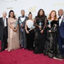 Chris Perfetti, Sheryl Lee Ralph, Tyler James Williams, Quinta Brunson, Janelle James, Lisa Ann Walter and William Stanford Davis - The 29th Annual Screen Actors Guild Awards (2023) - 454 x 318