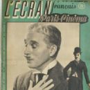 Charles Chaplin - L'Ecran Francais Magazine Cover [France] (30 December 1947)