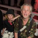 Jason Starkey and his son Buddy attend the Pam Hogg show during London Fashion Week September 2022 at Fashion Scout on September 17, 2022 in London, England. (Photo by David M. Benett/Dave Benett/Getty Images)
